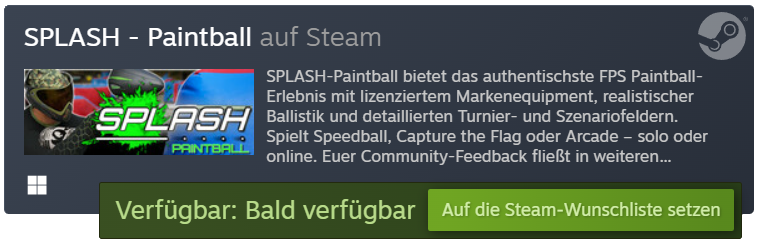 SPLASH - Paintball | Wishlist Now on Steam!